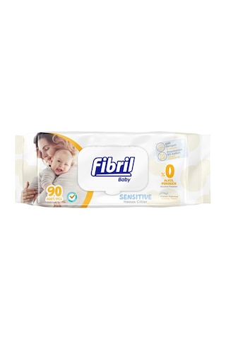 Fibril Baby Sensitive Islak Bebek Havlusu 90'Lı