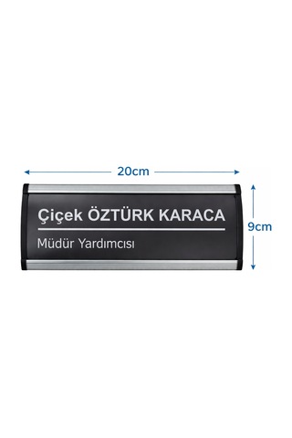 Kapı İsimliği 9x25cm 10lu Paket