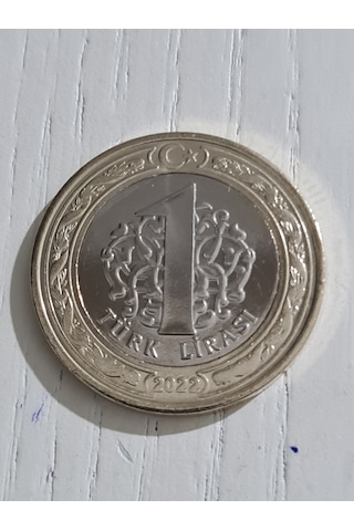 Büyük Taarruzun 100.yılı Hatıra Madeni 1 Lira, Hatıra Paralar Mad