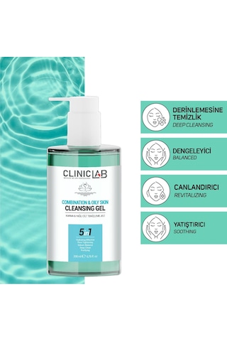 Yağlı Ve Karma Ciltler Için Yüz Temizleme Jeli 200 Ml