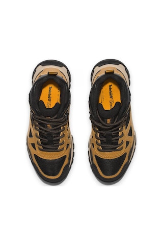 Timberland Tb1a5rsq Lincoln Peak Mid Lace Up Waterproof Hiki Outdoor Siyah-sarı Unisex Bot Siyah - Sarı