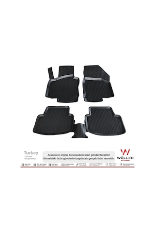 Volkswagen Passat B6 Paspas 2005 2010 Arası 3d Havuzlu Paspas