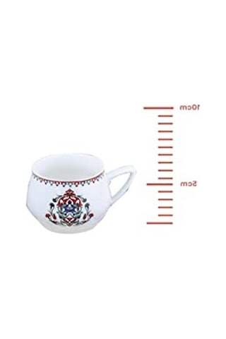 100 Ml 6 Kişilik Kahve Fincanı Takımı Açık Ahşap