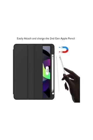 Huawei Honor Pad X9 11.5 İnç / X8 Pro Eln-w09 Uyumlu Kılıf Kalem Bölmeli Smart Case Kılıf