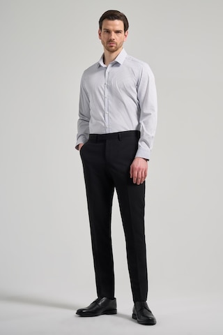 İmza Siyah Esnek Yandan Cepli Slim Fit Classic Pantolon 1003250106 Siyah