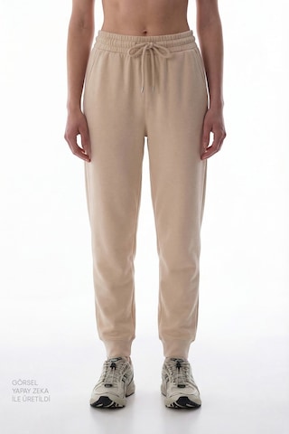 Penti Pastel Bej Modal Cuff Jogger Pantolon