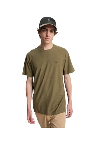 Quıksılver Slub Roundneck Erkek Iris Leaf - Solid T-shırt Eqykt04391-6490 Haki