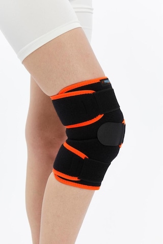 Prolife Ortopedi Patella Destekli Dizlik Siyah-turuncu