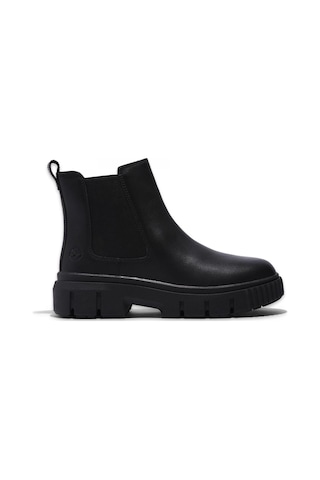 Timberland Tb0a5zcg Greyfield Mid Chelsea Boot Siyah Kadın Bot Siyah