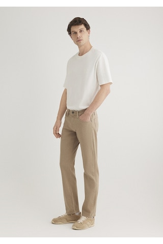 Mavi - Hunter Bej Comfort Gabardin Pantolon 0020232492 Bej