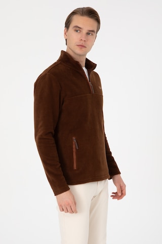 U.s. Polo Assn. Erkek Kahverengi Sweatshirt 50315925-vr029 Kahverengı