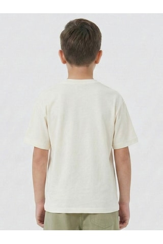 Xo Kids Erkek Çocuk Tişort 4-13 Yaş 1954 Bej