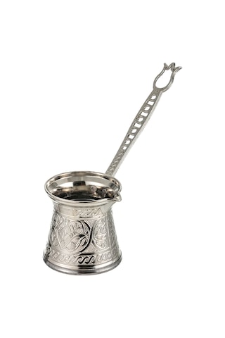 Polochef Zamak 3 Kahve Cezvesi Gümüş Renk 140 Ml. 2-3 Kişilik