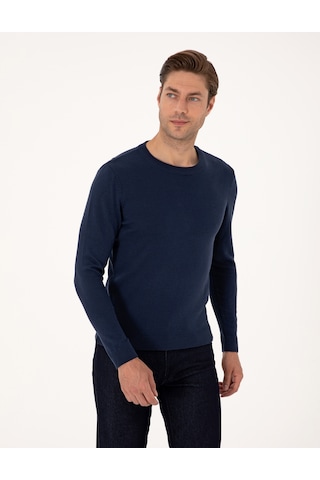 Pierre Cardin Erkek Açık Lacivert Kazak /triko 50314192-vr059 Açık Lacivert