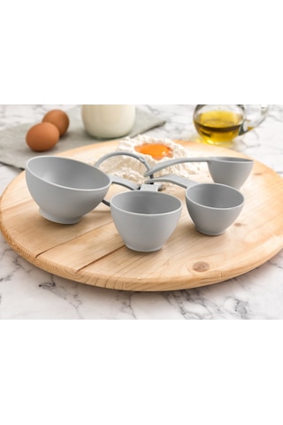 Madame Coco Paddle Ölçü Kabı 4 Boy 1kmgrc01089x22x6,5 Cm-soft Gri