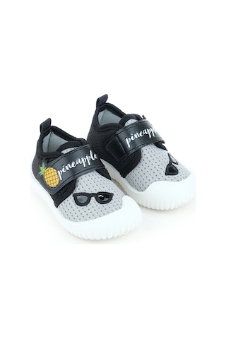 Gezer Yazlık Keten Bebe Erkek Ayakkabı Ga2ybm.03270.00.r69.0a Gri