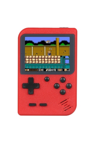 Geeksen Taşınabilir 400 Oyunlu Retro El Konsolu - 2.8" Renkli Ekran, Av Çıkışlı