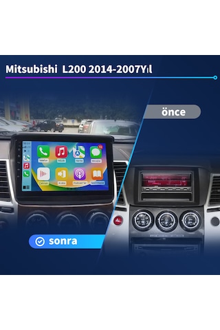 Mitsubishi L200 2014-2007 Yıl Multimedya 4-32 Gb Navigasyon