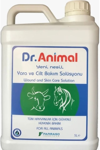 Dr.animal Yara Ve Cilt Bakım Solüsyonu 5 Lt