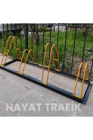 4'lü Bisiklet Park Yeri Ekonomik Çift Yönlü 140 X 40 Cm