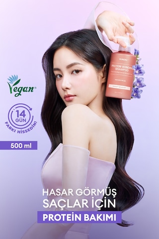 Yoğun Onarıcı Ve Isı Koruyucu Bakım Şampuanı Kundal Protein Bonding Shampoo 500ml Violet Muguet Tüm Saçlar