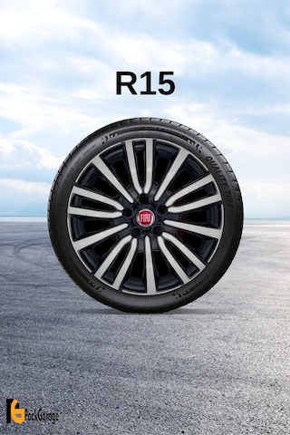 Fiat Egea Urban 15'' İnç Jant Kapağı 4 Adet Siyah Gri C118