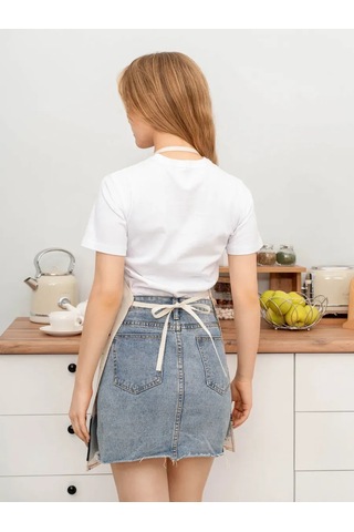 Kitchenfun Kadınlar İçin Mutfak Önlüğü, Şık Ve Eğlenceli. 200253957 Siyah