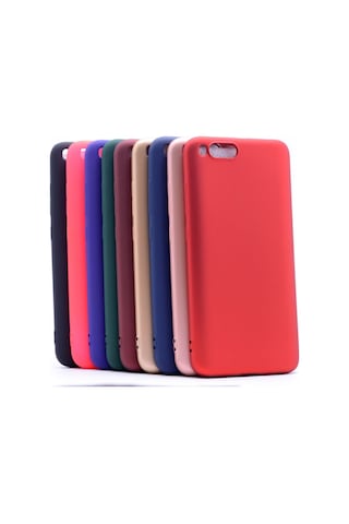 Xiaomi Mi6 Kilif Mat Estetik Silikon Lacivert 251610196
