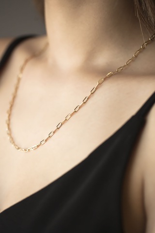 14 Ayar Altın Ataç Zincir Kolye 50 Cm N11.599