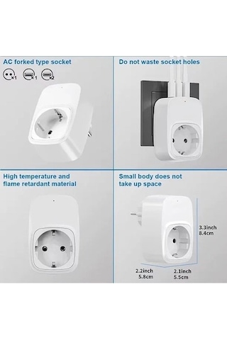 Tekli Yüksek Voltaj Korumalı Duvar Prizi 2x Type-c 1x Usb Çıkışlı Priz Grup Priz Çoğaltıcı Siyah 0-2