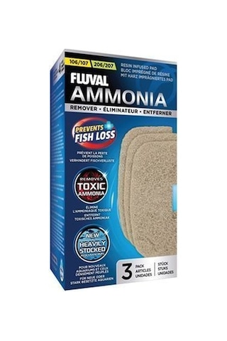 Fluval 106/107/206/207 Yedek Ammonia Remover 3 Adet