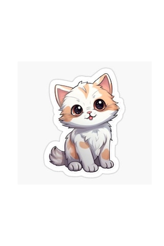 Bosphorus Sevimli Kedi Pvc El Isıtıcı Cep Sobası Sıcak Su Torbası 9 CM