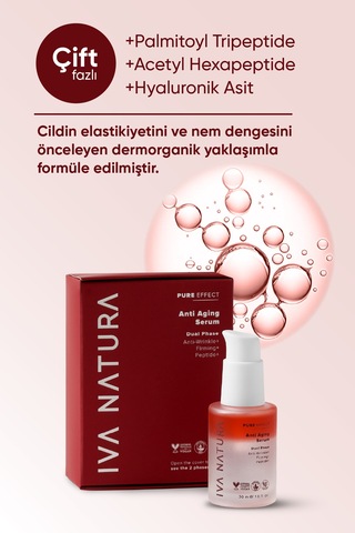 Iva Natura   Çift Fazlı Nemlendirici Cilt Bakım Serumu 30 ML