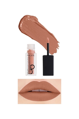 Mattever Lip-Ink Mat ve Kalıcı Likit Ruj 04 Peach Rose - Nude