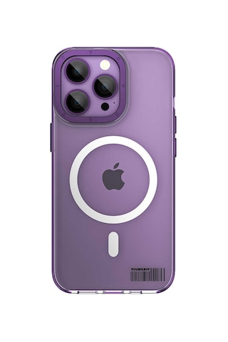 YoungKit Apple Uyumlu iPhone 14 Pro Max Kılıf Magsafe Şarj Özellikli Youngkit Coloured Glaze Serisi Kapak Youngkit-10133