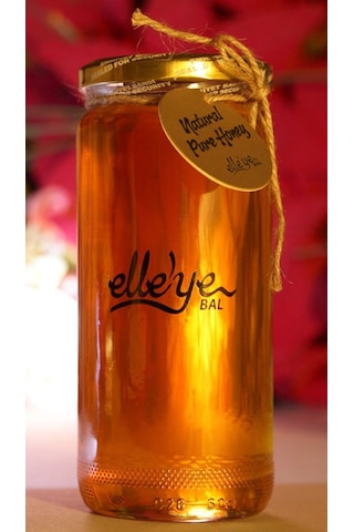 Elleye Bal Doğal Saf Geven Kekik Süzme Çiçek Balı 300 G
