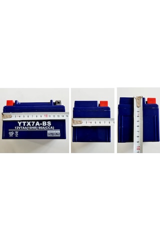 Yiğit Akü YTX7A-BS 12 V 7 Ah Amper Motosiklet Akü