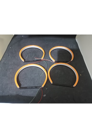 Bmw E46 Amber Renk Güçlü Işık Led Angel Eyes