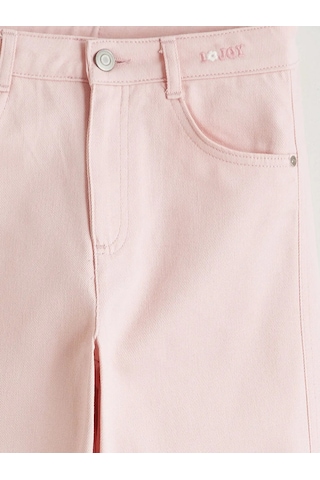 Lc Waikiki Pembe Wideleg Kız Çocuk Pantolon
