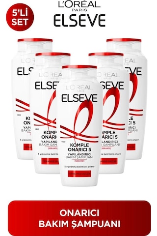 5'li Elseve Komple Onarıcı 5 Yapılandırıcı Bakım Şampuanı 300 Ml pkt5kompleonarbkmset-10588