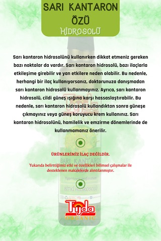 Sarı Kantaron Özü Hypericum Perforatum Hidrosolü 250 Ml