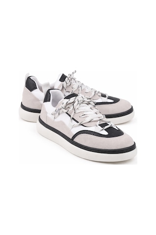Stato Roman Bağcıklı Şık Günlük Kadın Sneaker Siyah