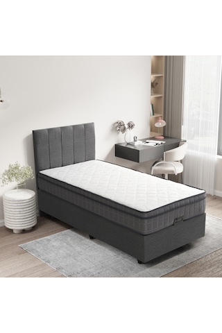 Basic Plus Yatak Baza Başlık Seti 3 Ü Bir Arada Konuma Özel Teslimat 90 x 190 CM