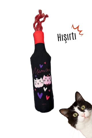 Miyav Meowine Catnipli Peluş Kedi Oyuncağı