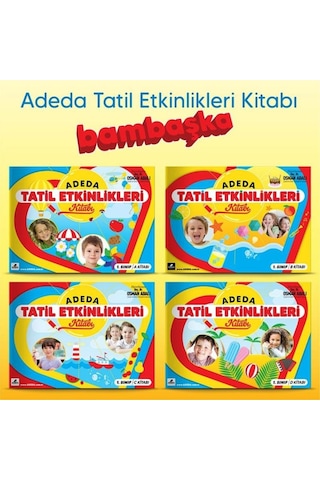 Adeda Tatil Etkinlikleri Kitabı-1.Sınıf