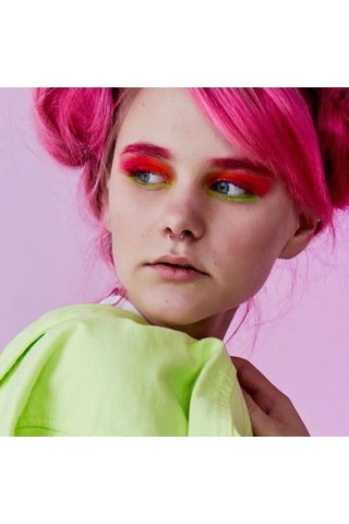 Spikes Titanyum Septum Halka Küpe, Daire Şeklinde Piercing Gülümseme 81794537 Siyah