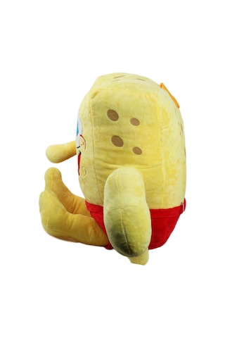 İthal Kumaş Renkli 3 Boyutlu Sünger Bob Figür Peluş Oyuncak Çeşitleri Uyku & Oyun Arkadaşı Dev 70 Cm 001