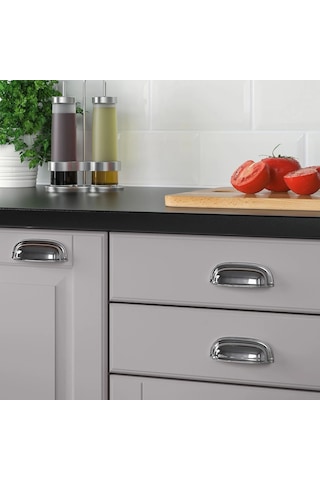 Ikea Eneryda 2'li Mobilya Kulpu 89 Mm Krom