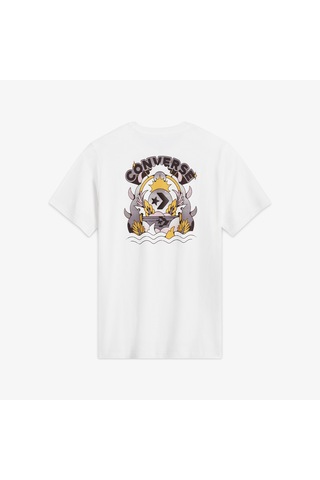Converse Desert Sunset Erkek Beyaz T-shirt 10027713 Beyaz
