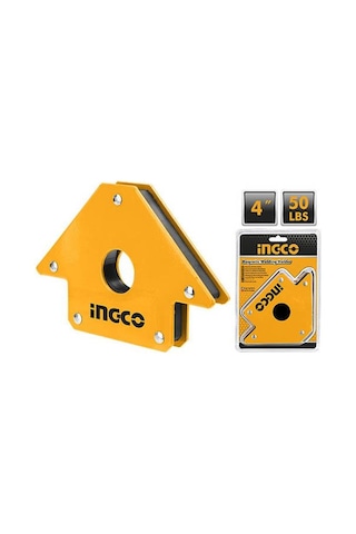 İngco 3 Açılı Mıknatıslı Kaynak Gönyesi 100 MM Manyetik Tutucu 22.